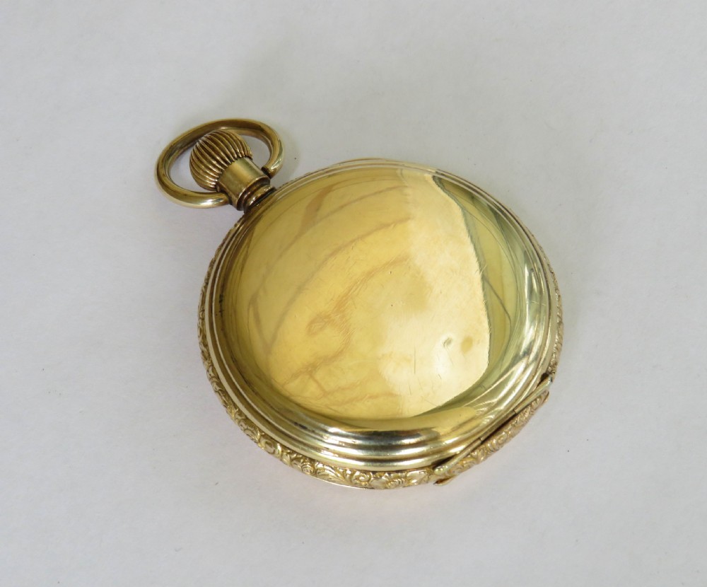 Thomas Russell Premier full hunter pocket watch View V