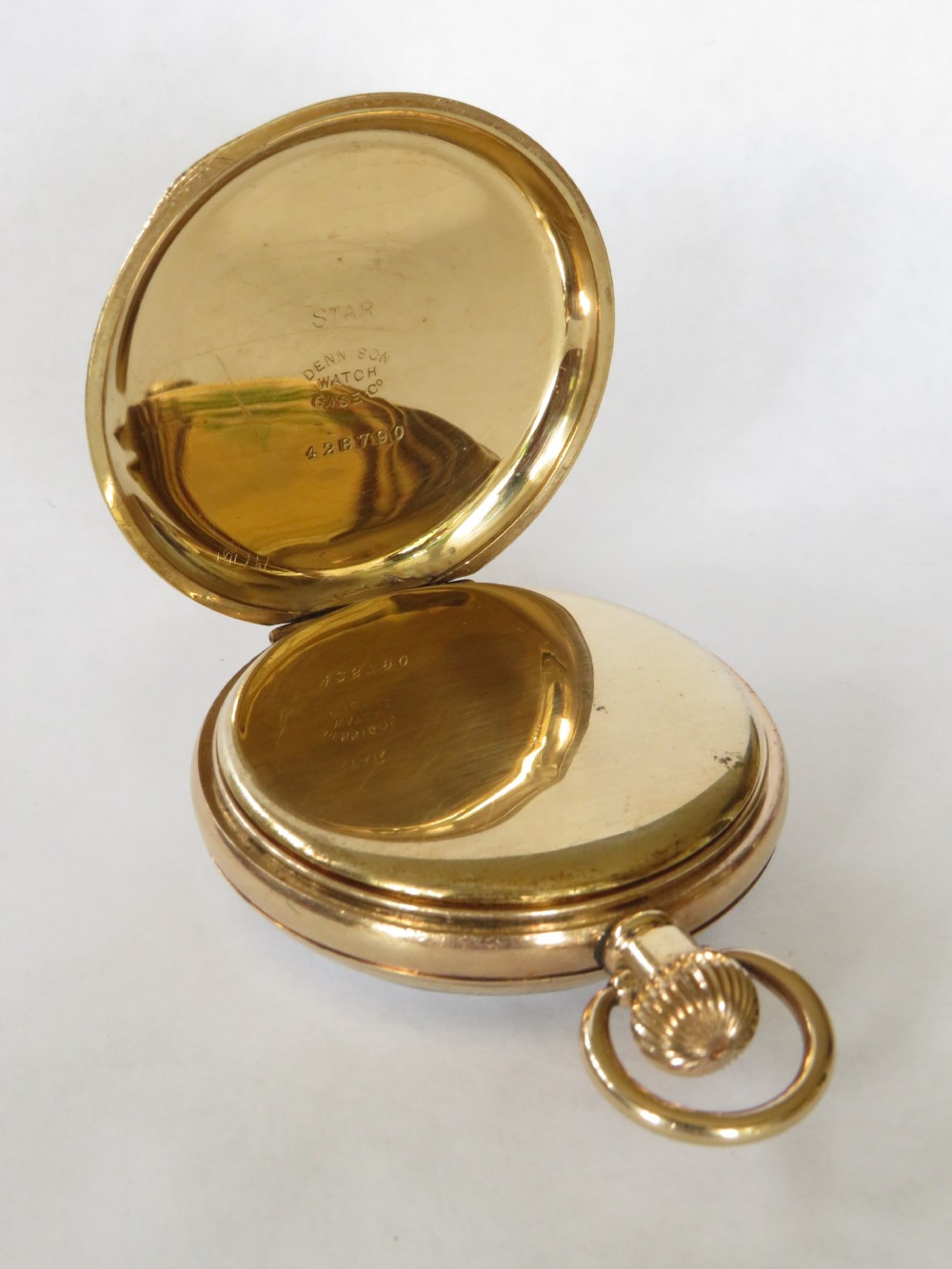 Antique Stauffer & Co pocket watch View V