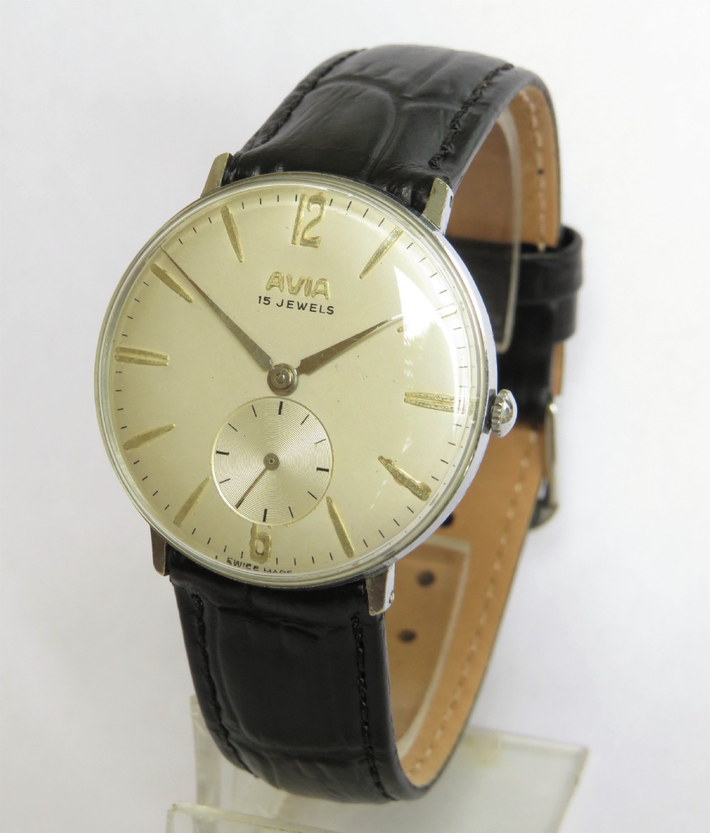 Gents 1960s Avia wrist watch