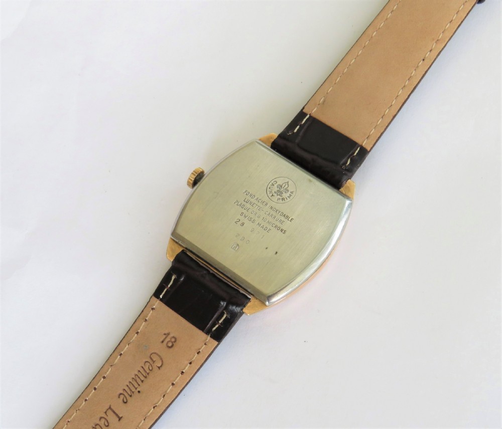 Gents Cauny Apollon wrist watch, c1969 View II