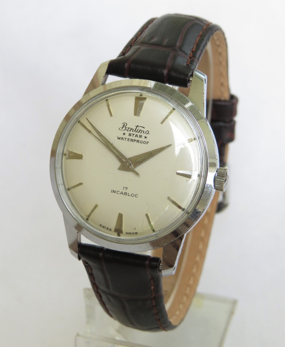 Gents Bentima Star wrist watch, c1960