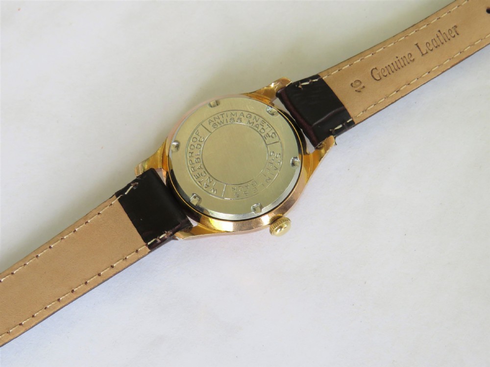 Gents 1950s Curtiss wrist watch by Bulova View V