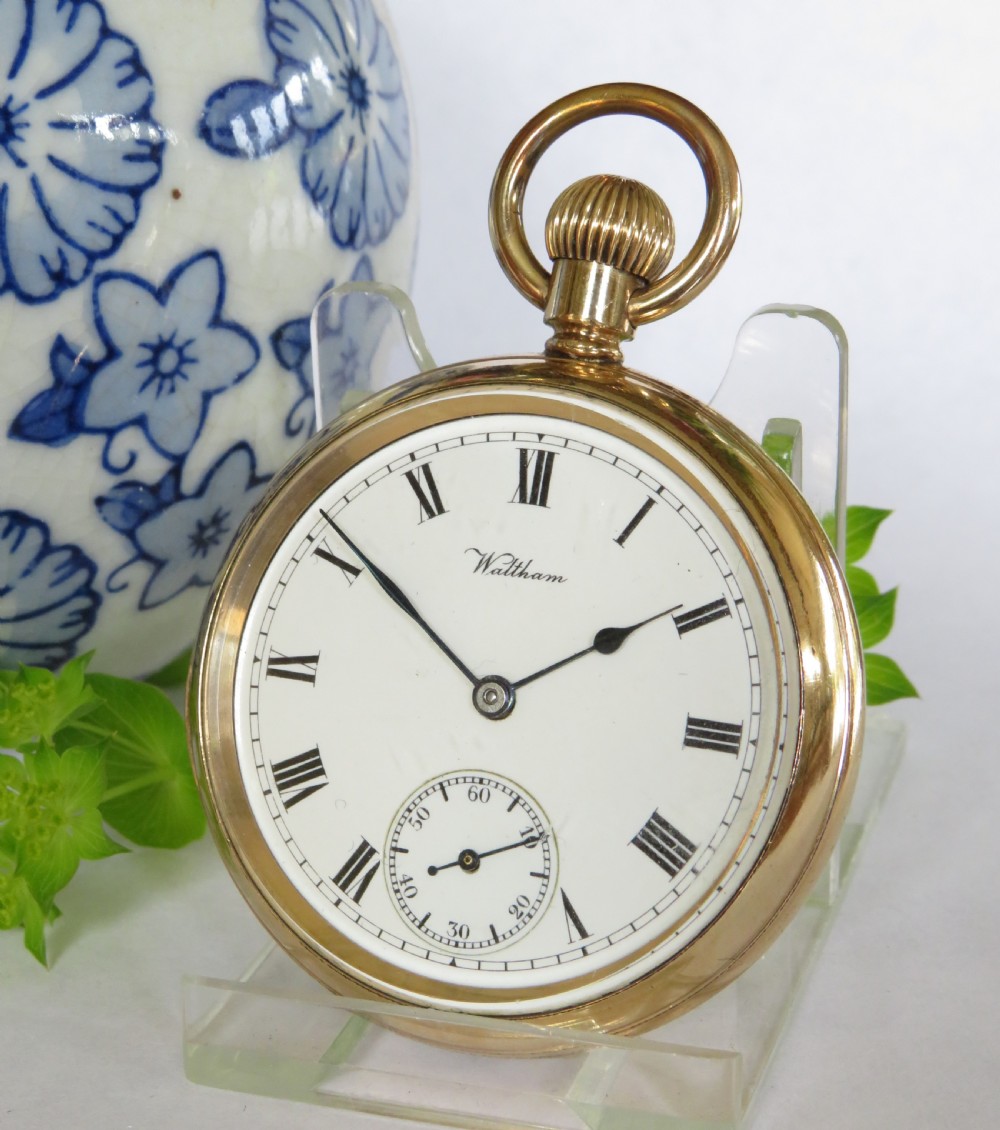 An antique Waltham Bond Street pocket watch with history.