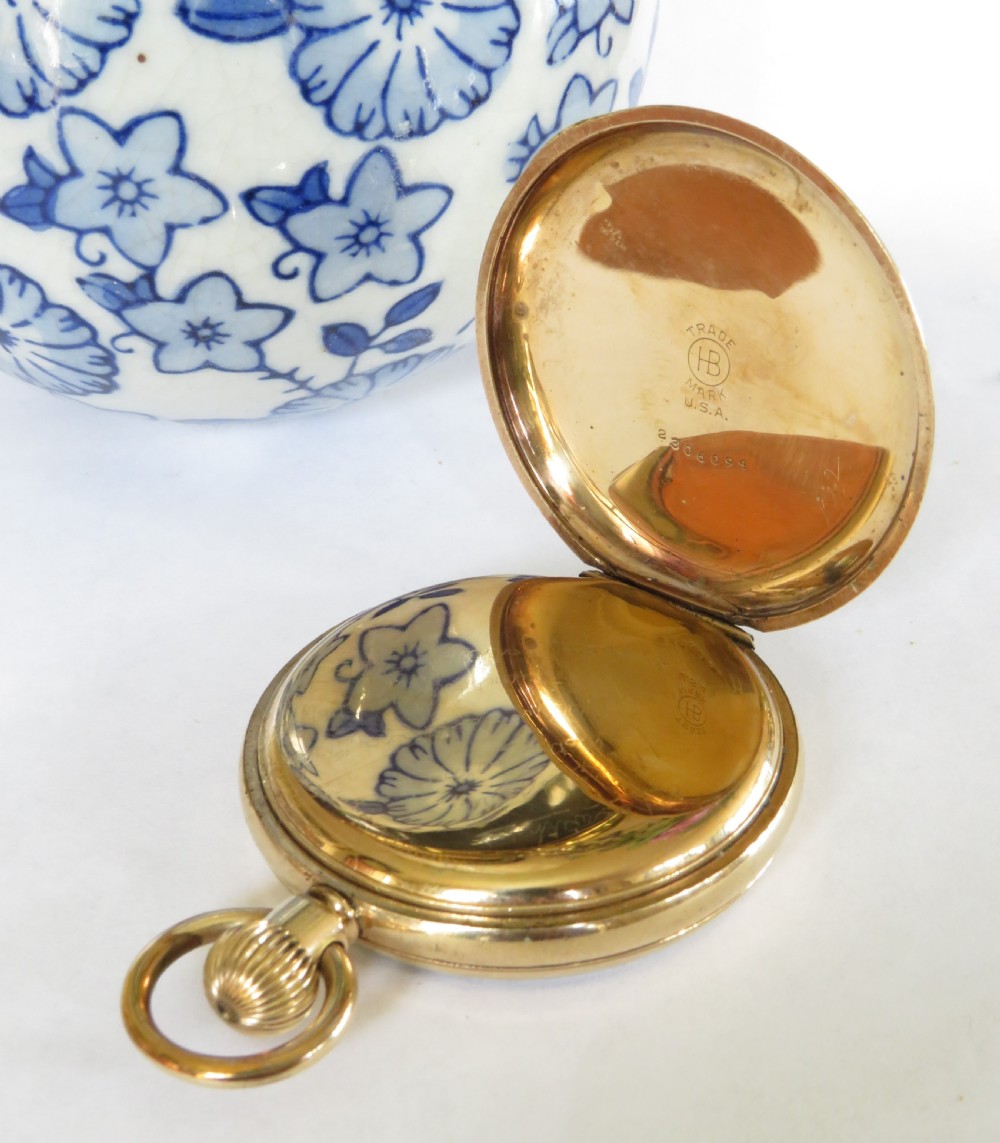 An antique Waltham Bond Street pocket watch with history. View III