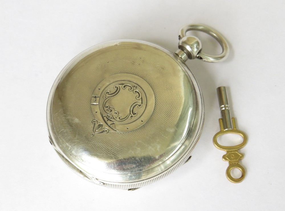 1894 silver pocket watch, John Hawley, Hatton Garden View V