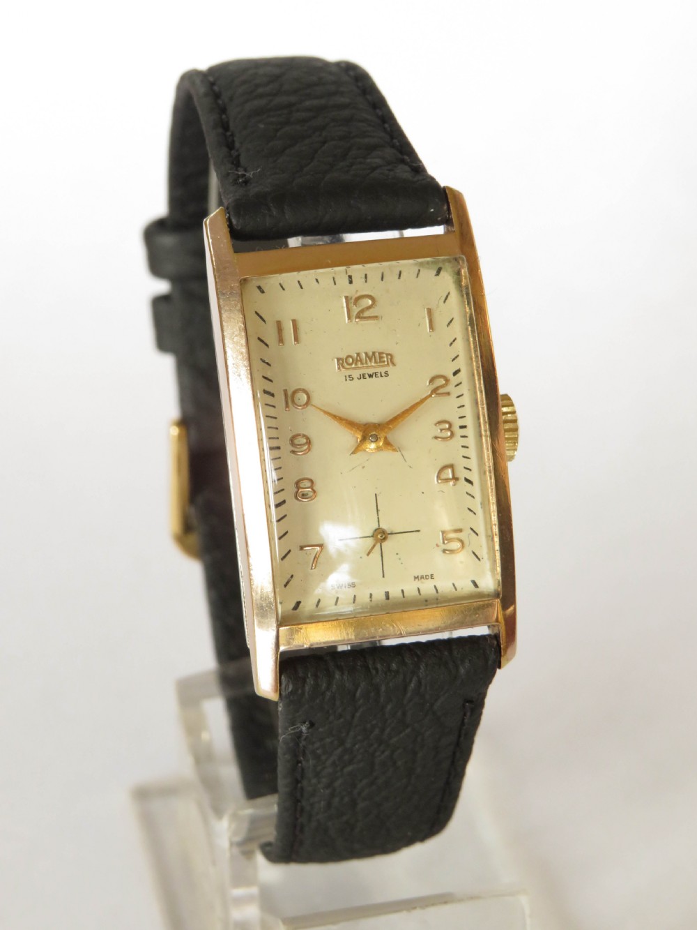 1940s mid-size Roamer wrist watch