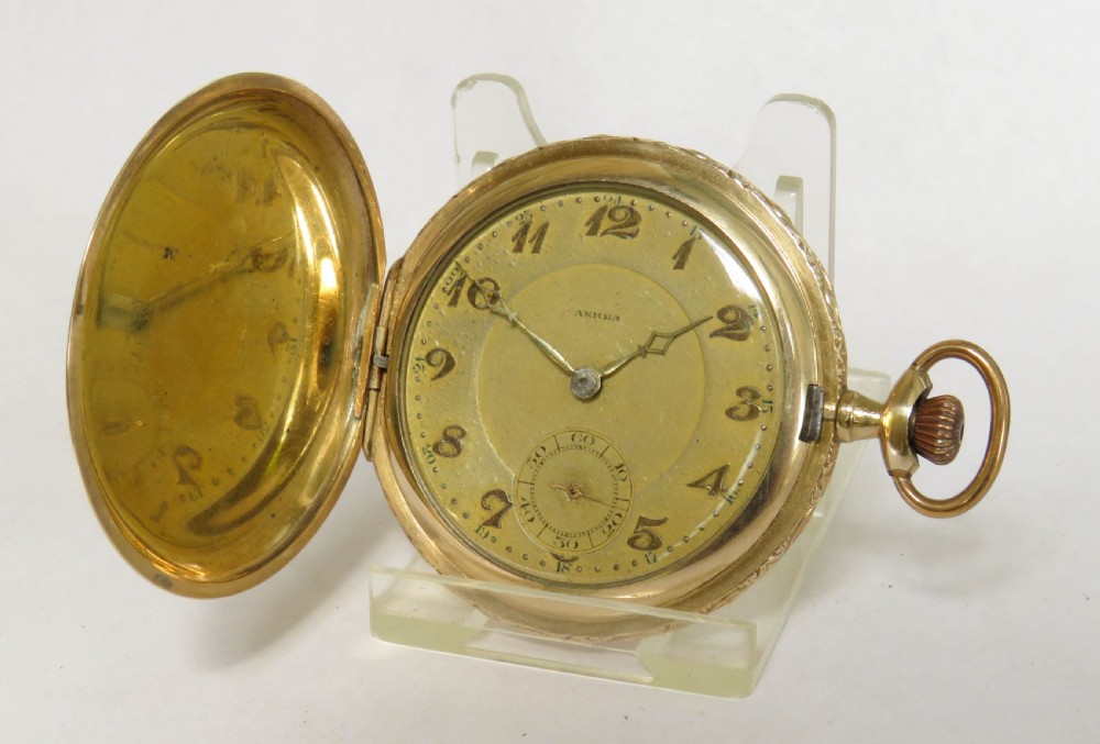 1930s Favor full hunter pocket watch