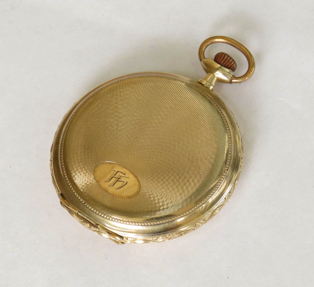 1930s Favor full hunter pocket watch View IV