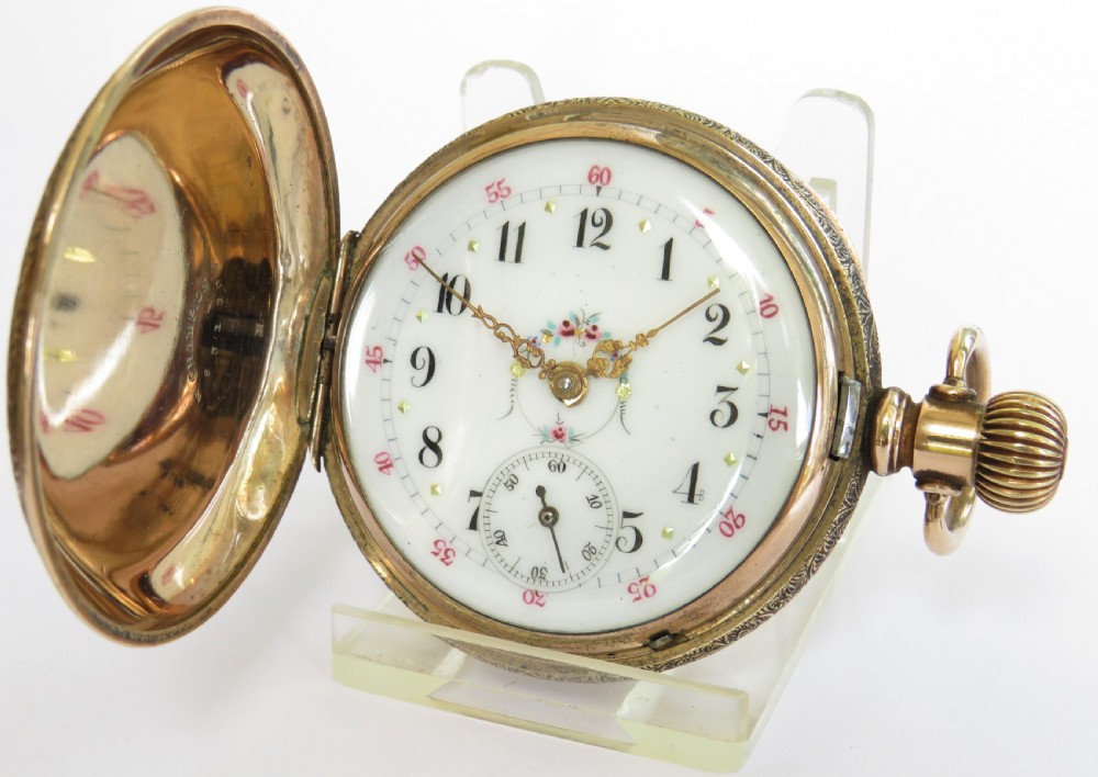 Antique Hartford Watch Co full hunter pocket watch