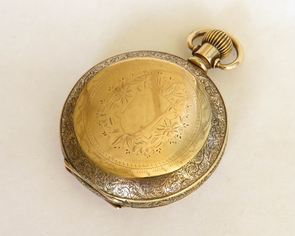 Antique Hartford Watch Co full hunter pocket watch View IV