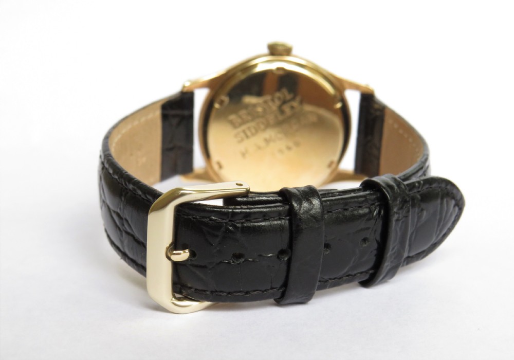 Gents 9ct gold Smiths Imperial wrist watch View IV