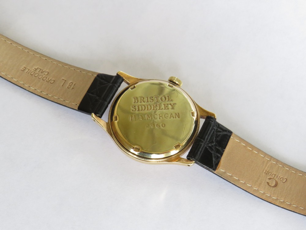 Gents 9ct gold Smiths Imperial wrist watch View VI