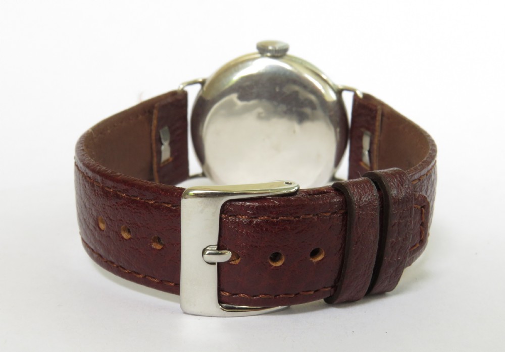 Gents silver trench watch, 1917 View VI