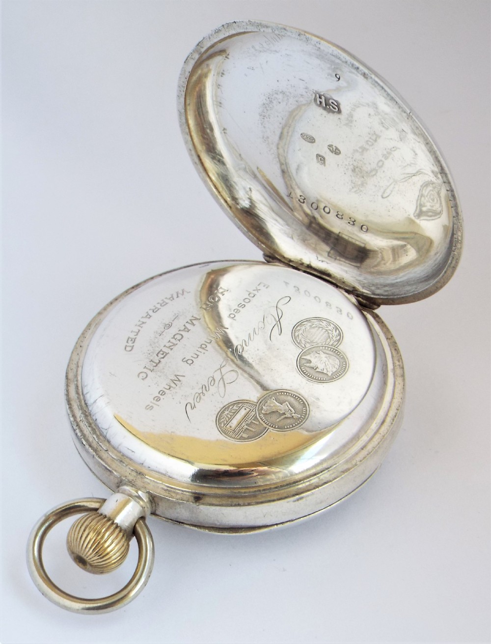  Antique 1918  silver  Buren for H Samuel 