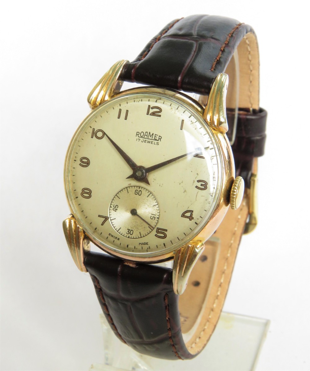 Gents 1950s Roamer wrist watch View II