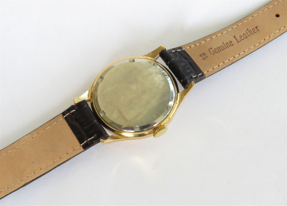 Gents early 1960s Lanco de Luxe wrist watch View V