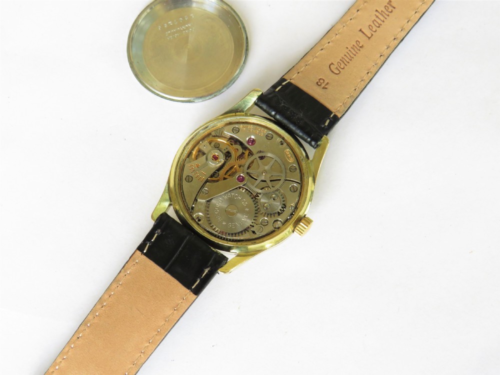 Gents 1950s Record de Luxe wrist watch View II