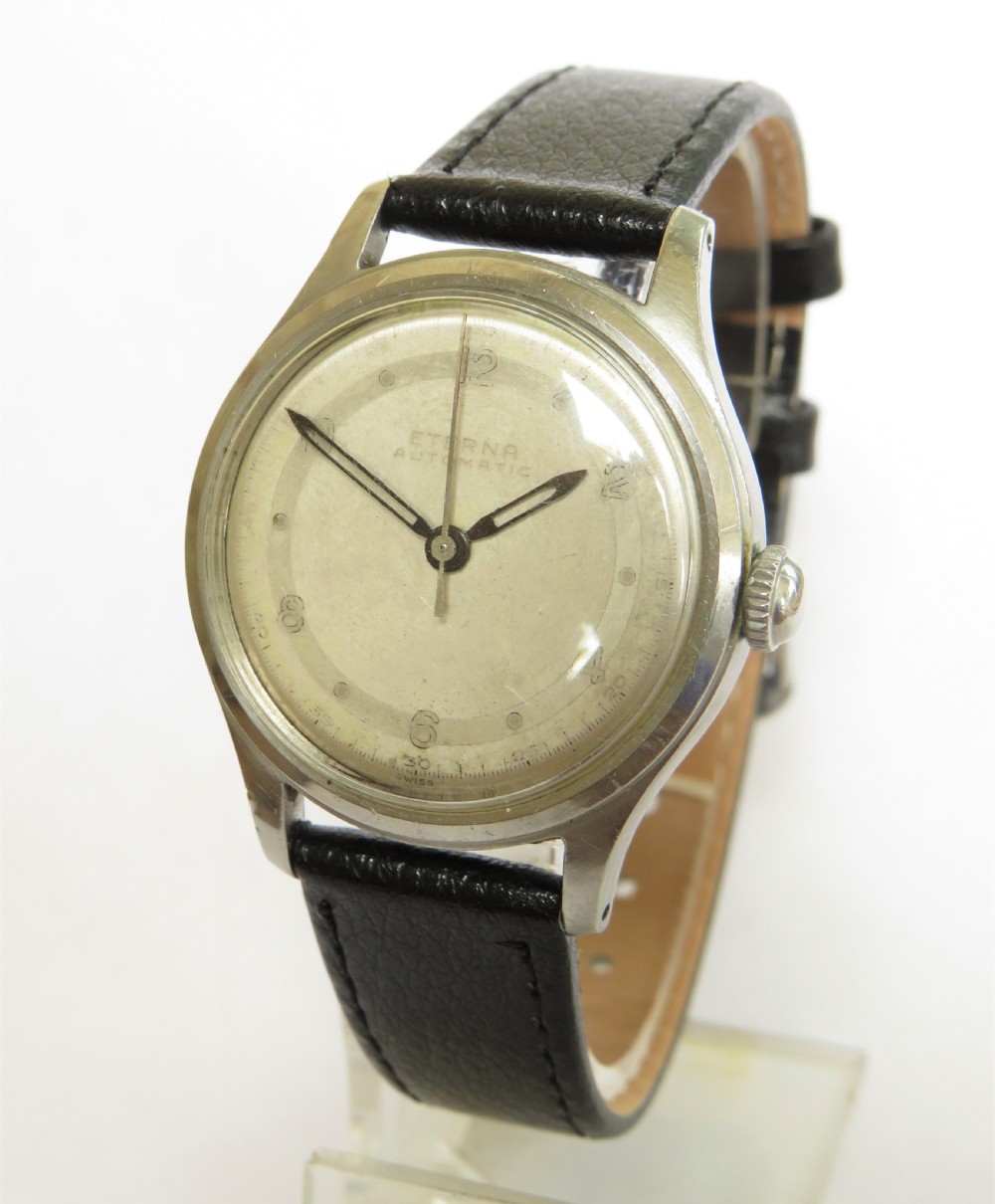 Gents Eterna bumper automatic wrist watch