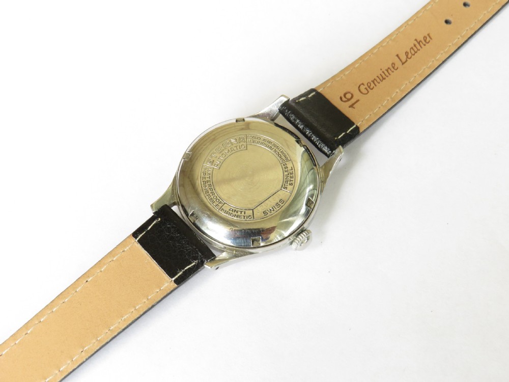 Gents Eterna bumper automatic wrist watch View V