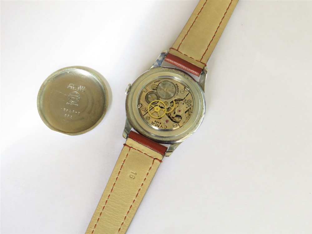 Gents 1950s Cyma wrist watch View V