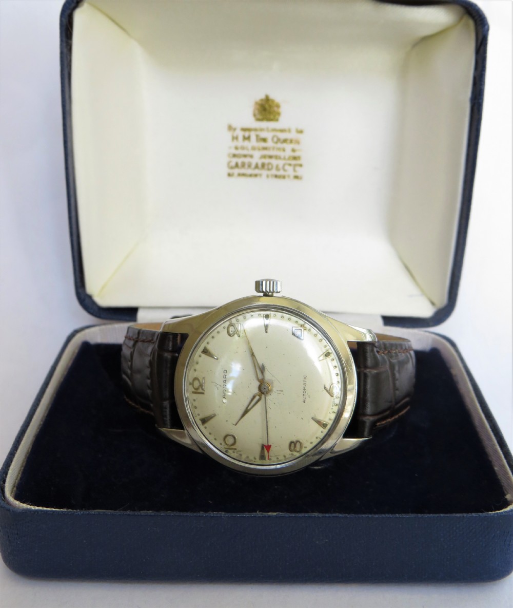 Gents 1950s Garrard automatic wrist watch View II