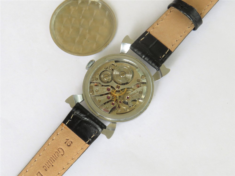 Gents 1950s Roamer wrist watch, super condition View IV