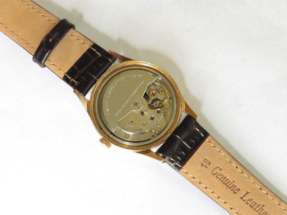 Gents 1950s MuDu Doublematic wrist watch View III