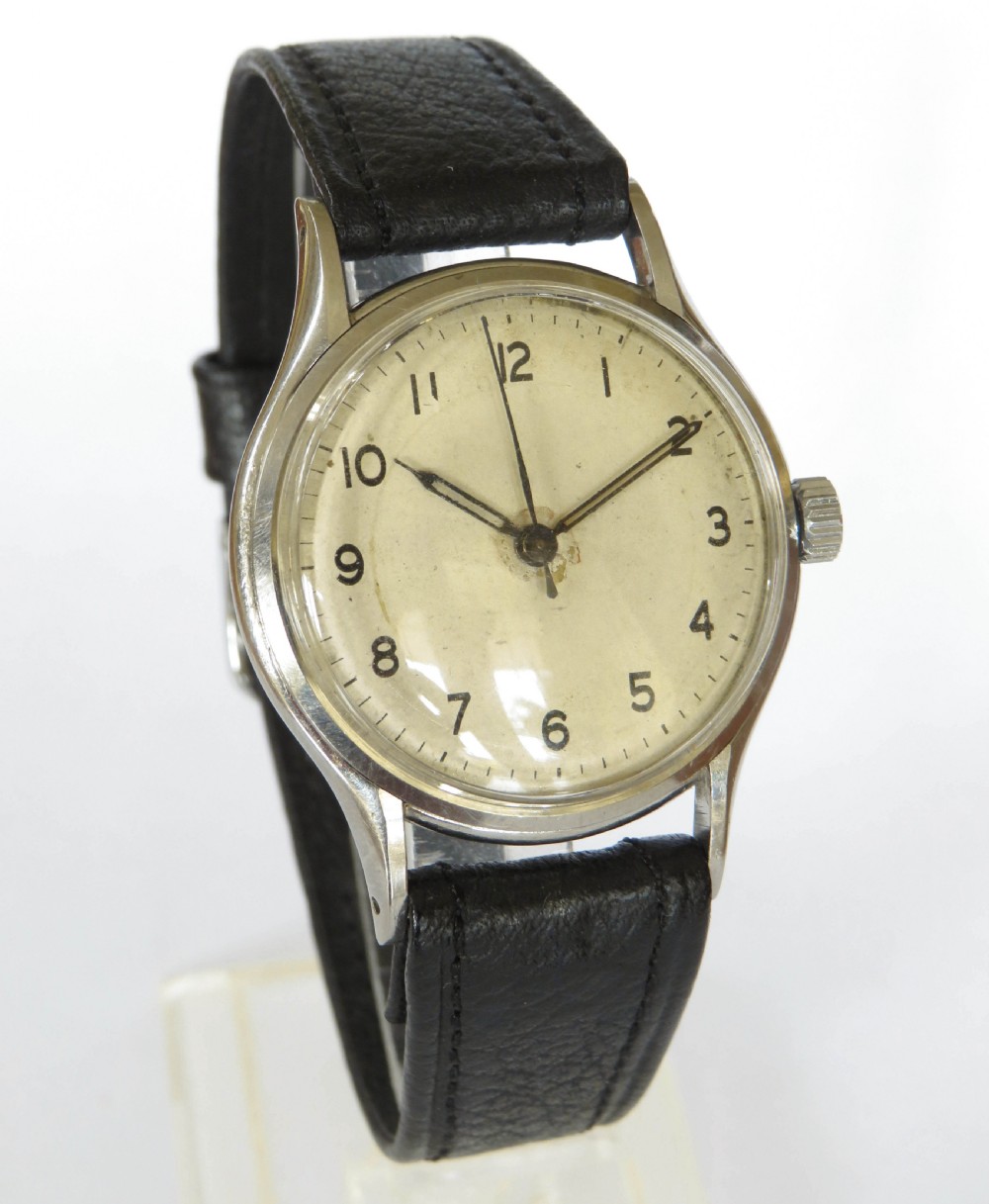 Gents 1940s Georges Beguelin wrist watch View II