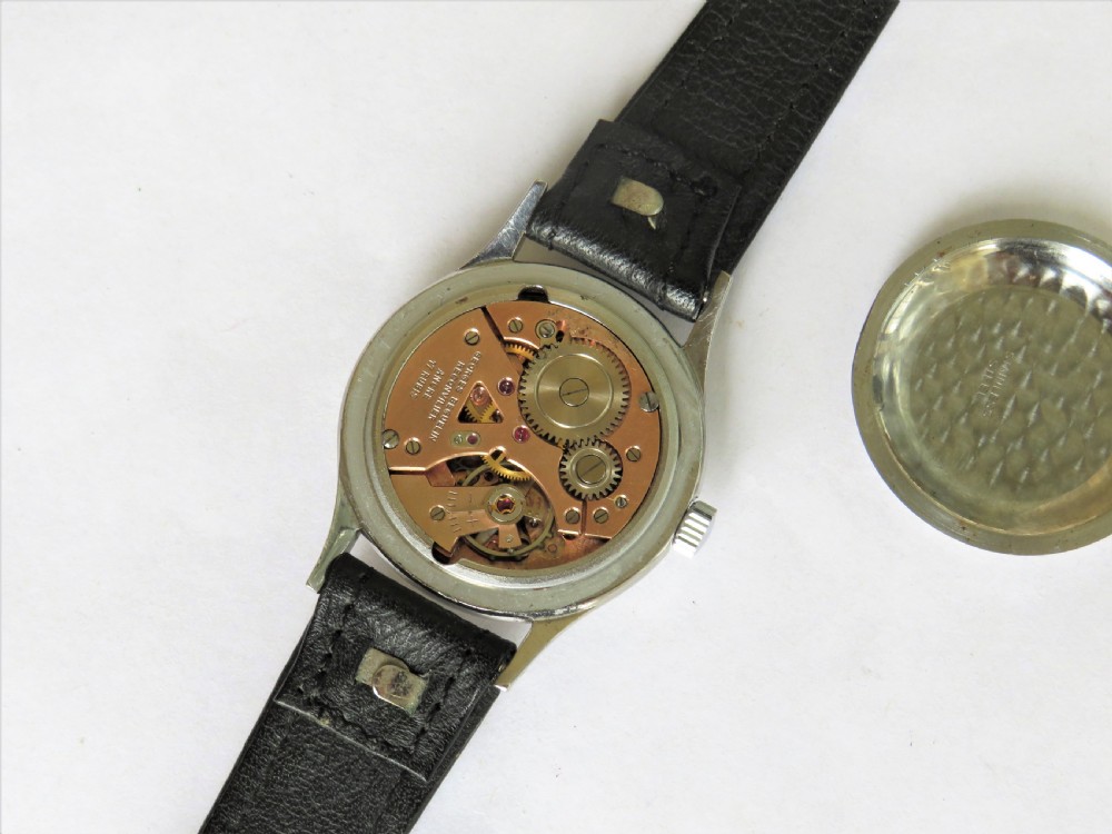 Gents 1940s Georges Beguelin wrist watch View III