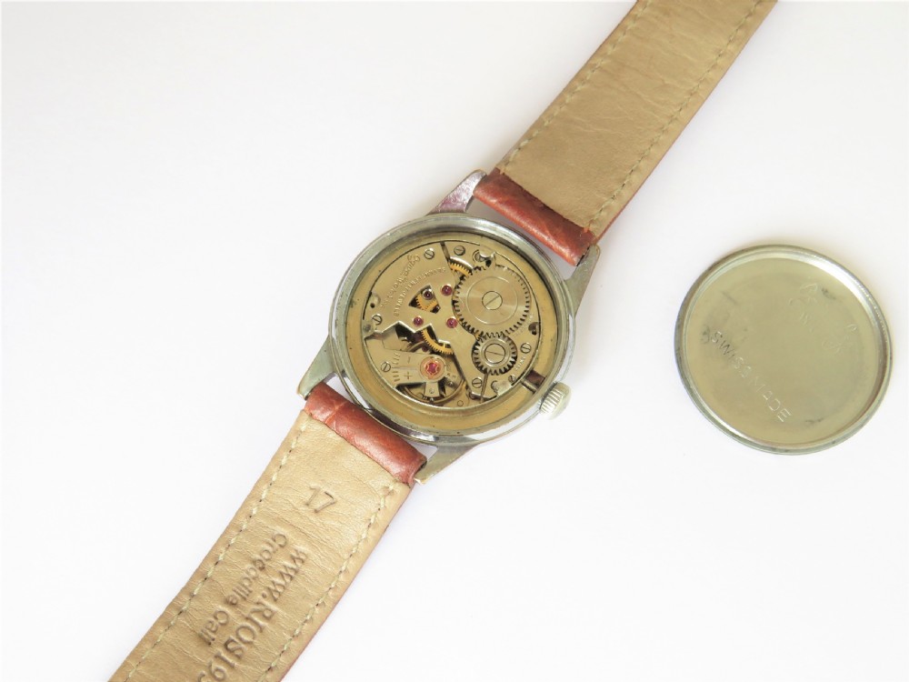Gents 1950s Ogival wrist watch View III