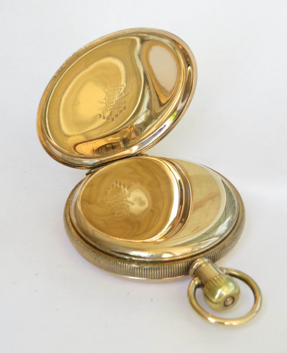 1921 Elgin full hunter pocket watch View II