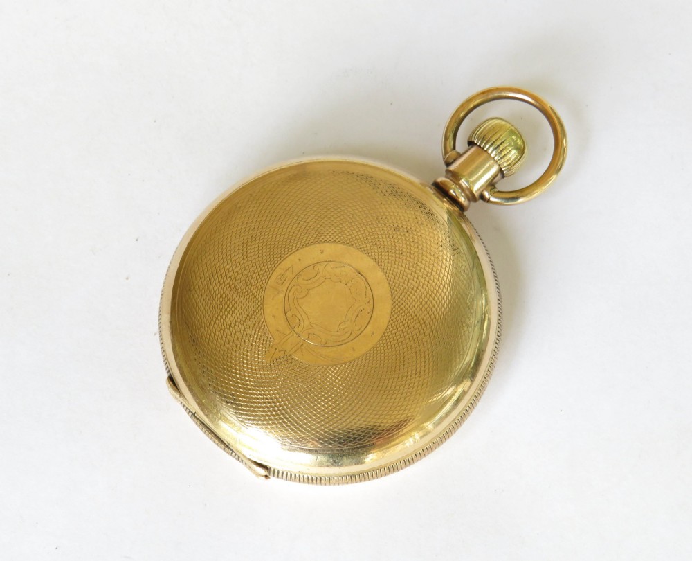 1921 Elgin full hunter pocket watch View V