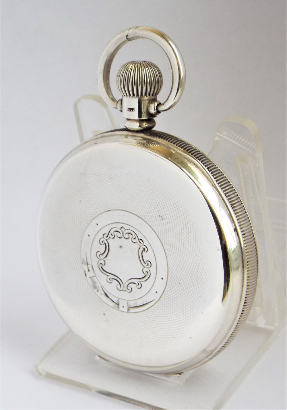 A 1930s silver Waltham pocket watch. View II