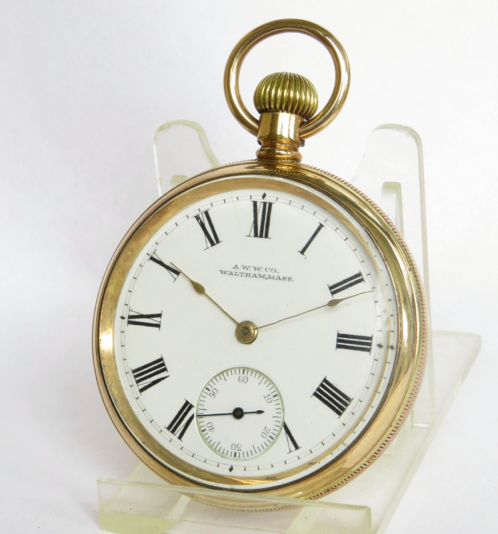 Antique 1901 Waltham Traveler pocket watch