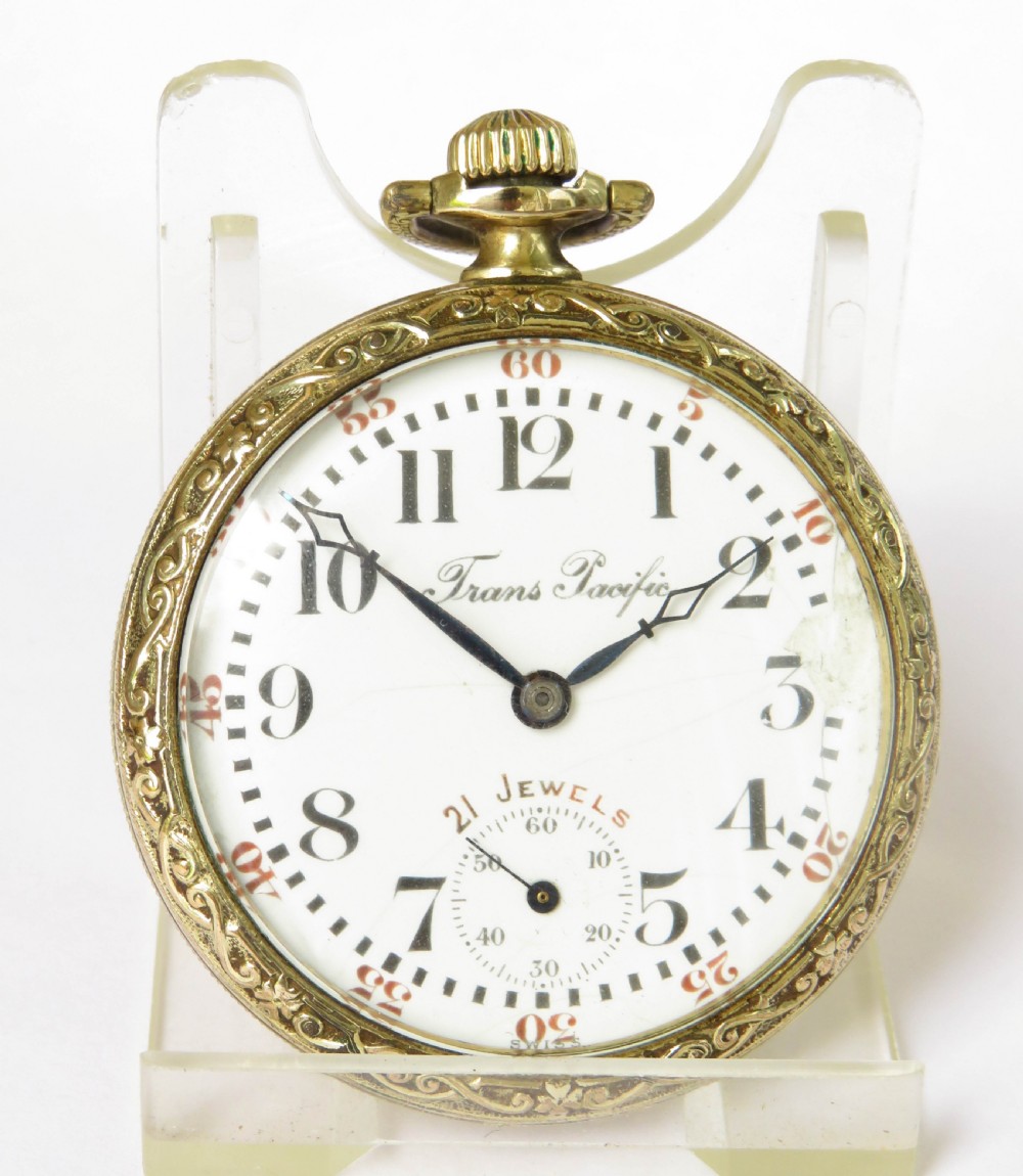 Trans Pacific Langendorf pocket watch View II