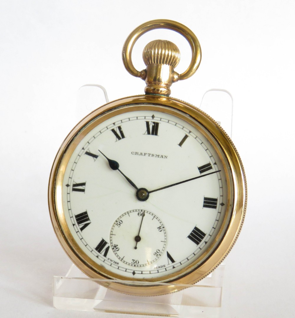 1930s Craftsman pocket watch