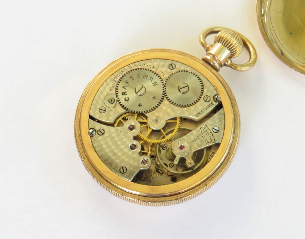 1930s Craftsman pocket watch View IV