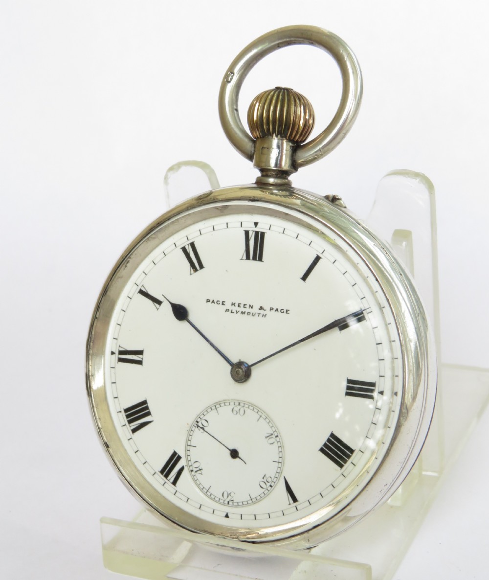 Antique silver Rotherhams pocket watch