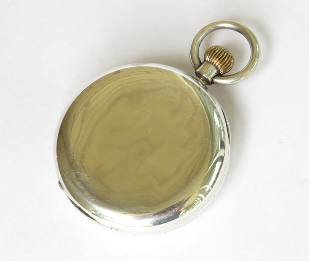 Antique silver Rotherhams pocket watch View IV