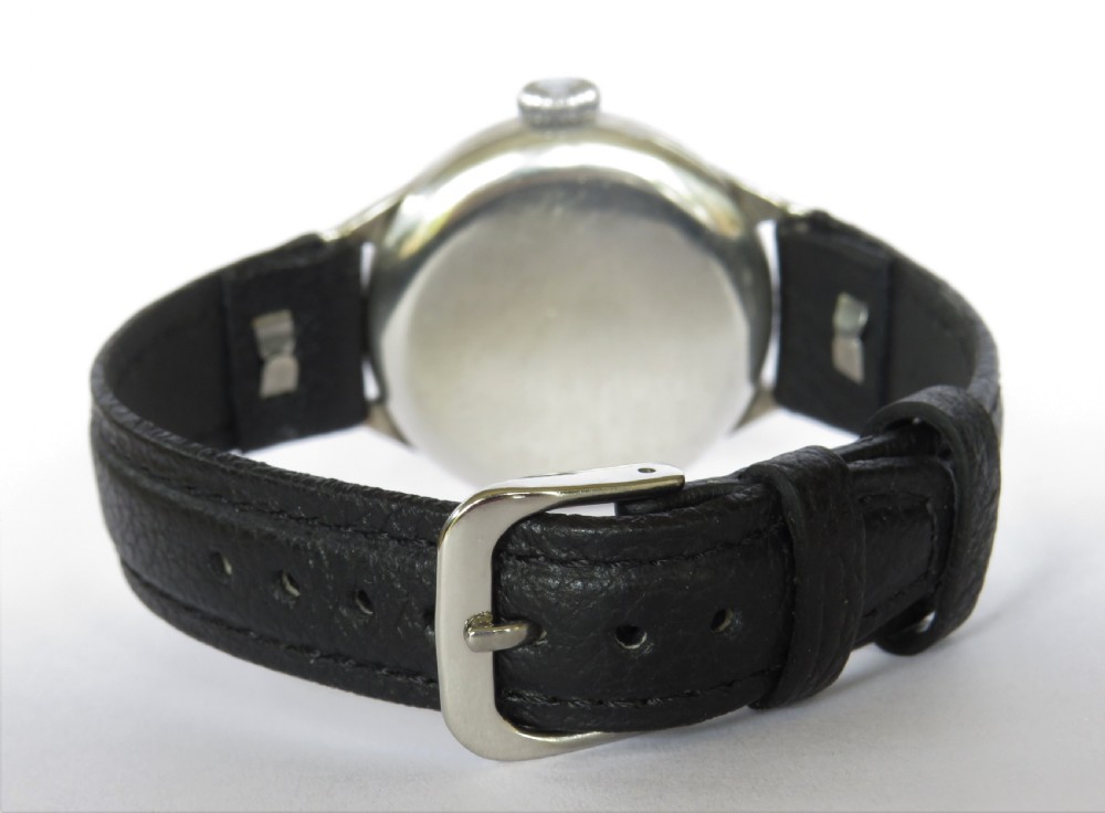 Gents silver Helvetia wrist watch, 1918 View VI