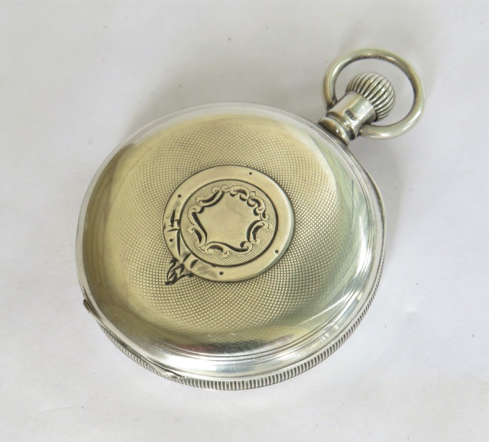 Antique silver Limit pocket watch, 1908 View V