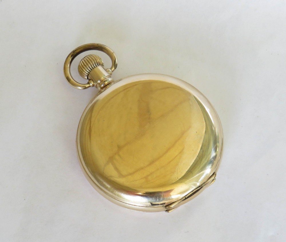 Antique Cyrano full hunter pocket watch View V