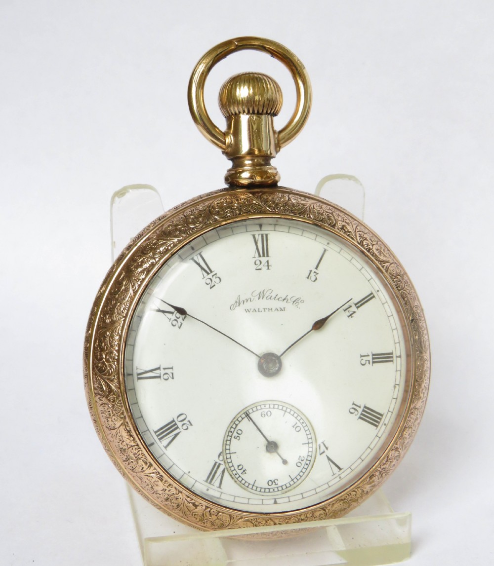 Antique Waltham pocket watch, 1891 View II