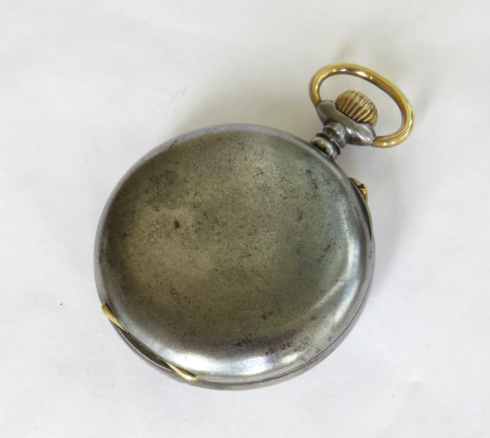 Hebdomas Patent pocket watch, c1900s View III