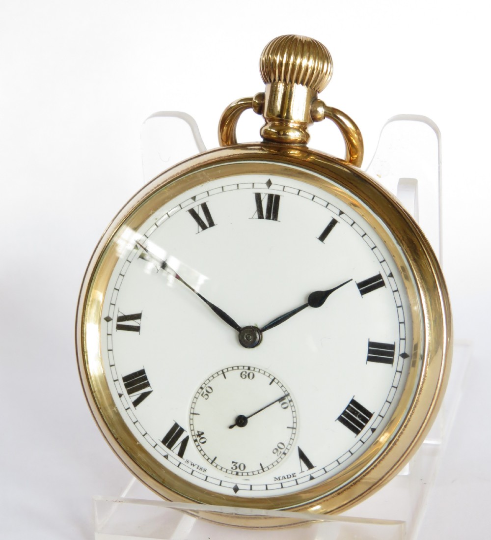 1930s Admiral pocket watch by Tavannes