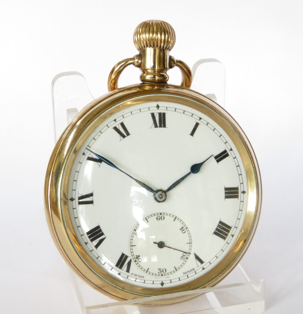 1930s Admiral pocket watch by Tavannes View II