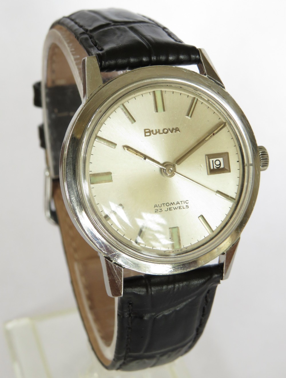 Gents Bulova wrist watch, 1969 View II
