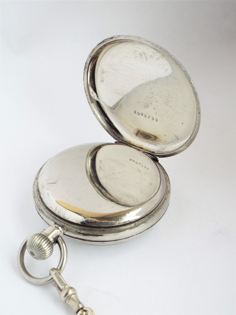 1920s Limit No 2 pocket watch and chain. View III