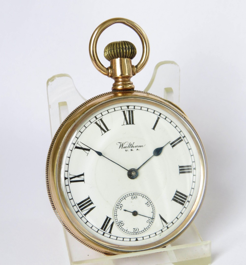 1919 Waltham P S Bartlett pocket watch View II