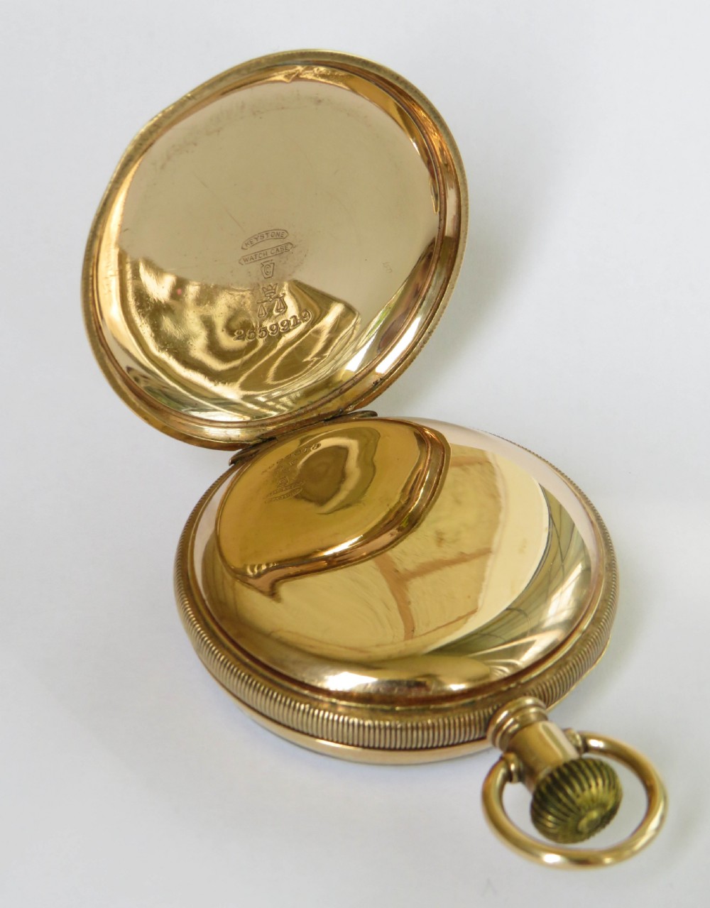 1919 Waltham P S Bartlett pocket watch View IV